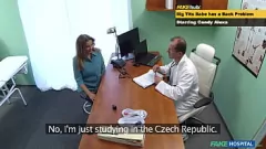 Play Fake Hospital Volume 2: Blonde Nurses with Big Boobs and Huge Dicks in Rough Sex and Deepthroat Action